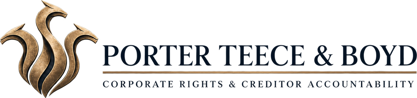 Porter, Teece & Boyd — Corporate Rights & Creditor Accountability